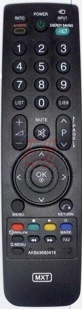Controle remoto LG - AKB69680416 - Tv lcd ou led - 1166