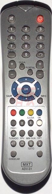 Controle remoto Telefônica - receptor de satélite ou cabo - 1106