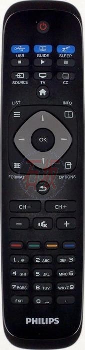 Controle remoto para tv smart Philips RC2954202 