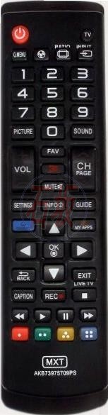 Controle remoto Lg - AKB73975709 - tv led  ou lcd - 1291