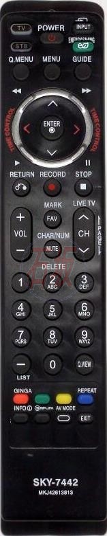 Controle remoto LG - MKJ42613813 - tv lcd - 1170