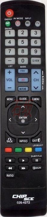 Controle remoto LG - akb72914272 - tv lcd ou led - 264272
