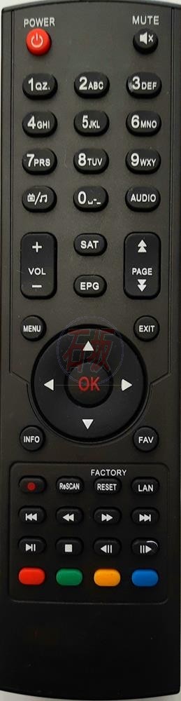 Controle remoto - Phantom bios HD - Super box -
