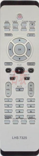 Controle remoto para home theater Philips HTS-3090 - LHS7325