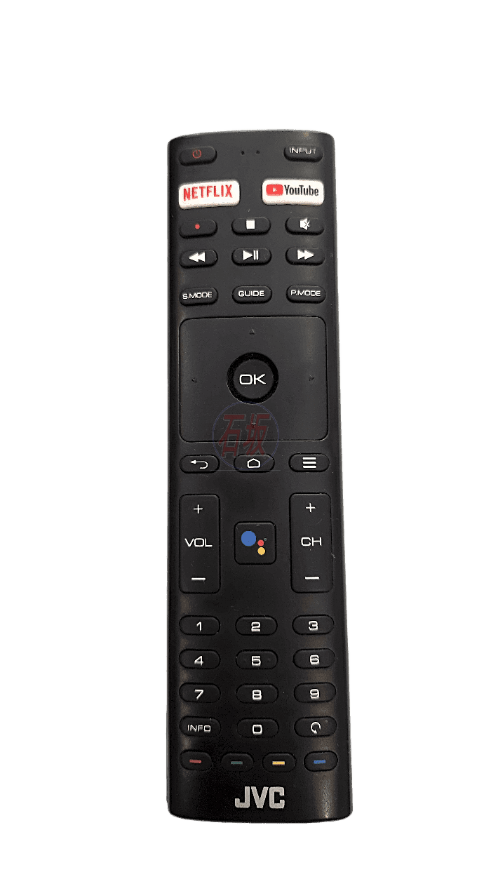Controle remoto para tv JVC com comando de voz