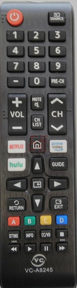 Controle remoto tv Samsung Smart com Netflix, Hulu e Prime vídeo - VC-A8245