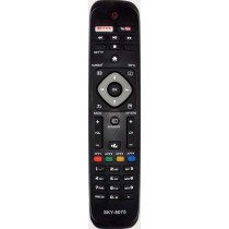 Controle remoto tv smart Philips netflix, youtube nettv - 8075