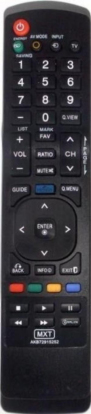 Controle remoto LG -  AKB72915252 - tv lcd ou led - 1230