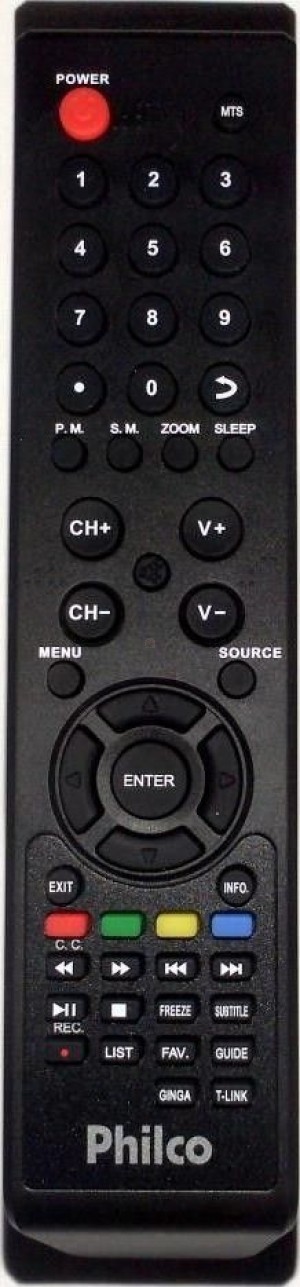 Controle remoto Philco - tv lcd ou led - 17996
