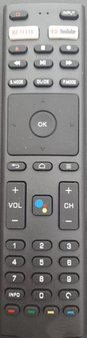 Controle remoto tv JVC 