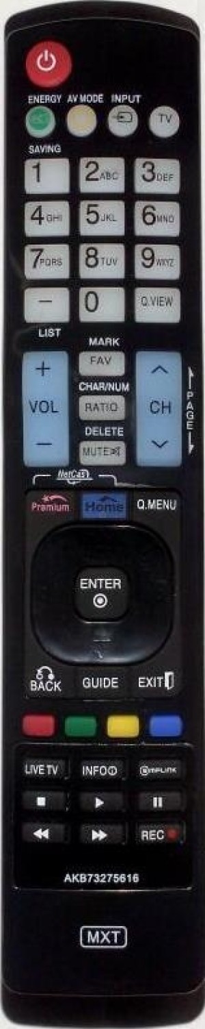 Controle remoto LG - AKB73275616 - tv lcd ou led - 1169