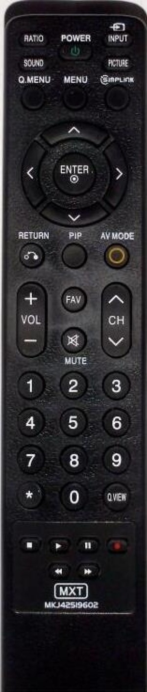Controle remoto LG - MKJ45219602 - tv lcd - 1089