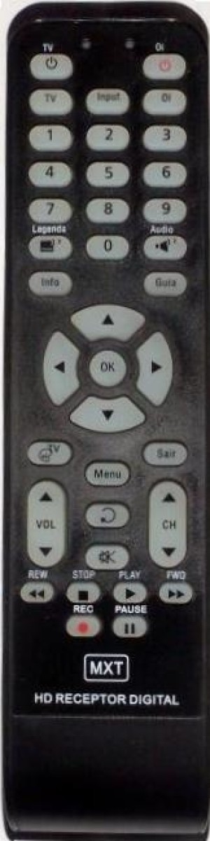 Controle remoto OI Tv - receptor de satélite ou cabo - 1260