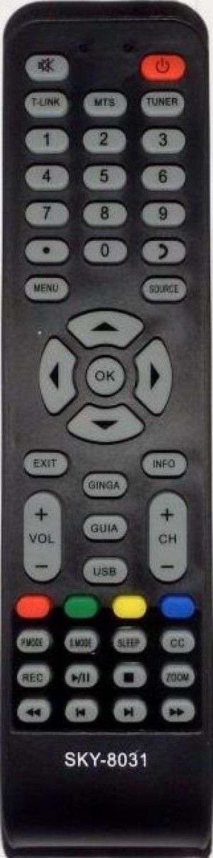 Controle remoto Philco - tv lcd ou led - 8031
