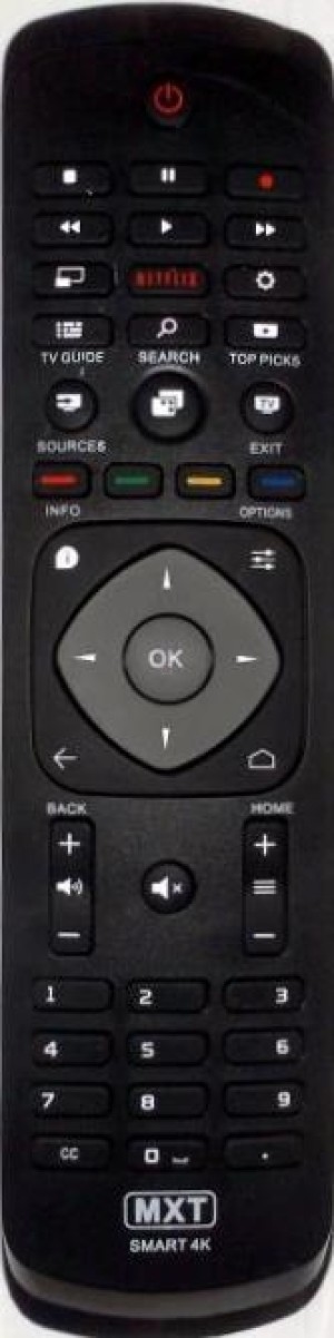 Controle remoto para smart tv Philips 4k - 1349