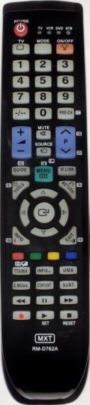 Controle remoto Samsung - RM-R762A - tv lcd ou led - 1192