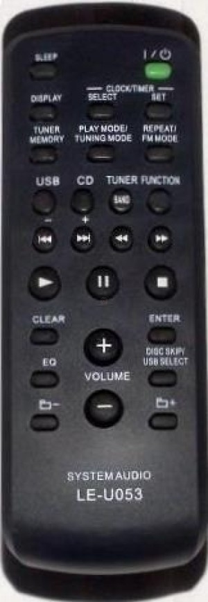 Controle remoto Sony RM-AMU053 - som - le-u053