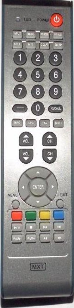 Controle remoto para tv lcd H-Buster - HBTV-32D04FD, HBTV-42D04FD - 1234